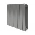 Радиатор биметаллический секционный Royal Thermo PianoForte Silver Satin 500 - 8 секции (RTPFSS50008)